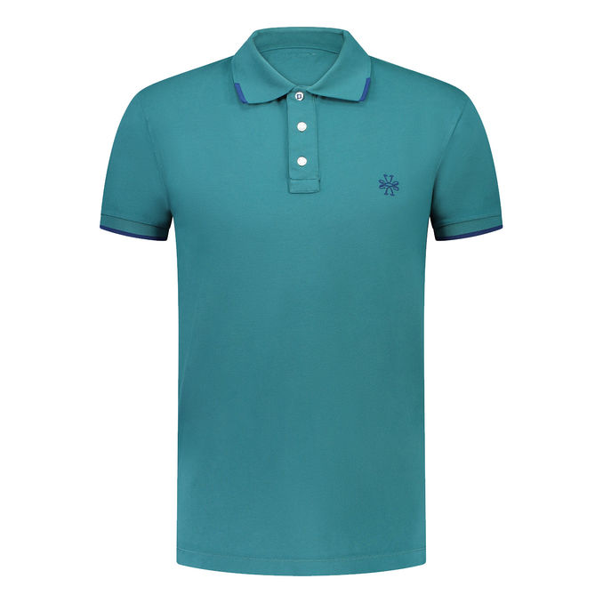 POLO REACTIVE DYE Uomo Teal Green 