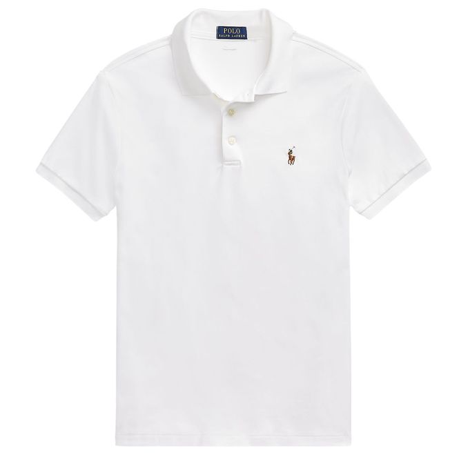 POLO SLIM FIT SOFT TOUCH Uomo Bianco
