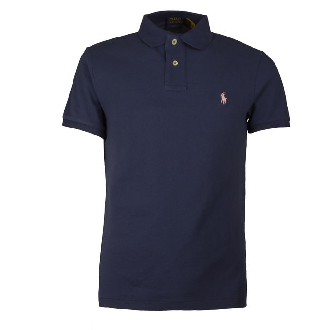 POLO SLIM FIT Uomo Corallo