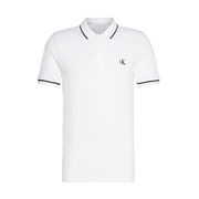 POLO SLIM IN PIQUET CON PROFILI Uomo Bright white POLO SLIM IN PIQUET CON PROFILI Uomo Bright white