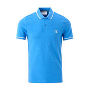 POLO SLIM IN PIQUET CON PROFILI Uomo Tarps Blue POLO SLIM IN PIQUET CON PROFILI Uomo Tarps Blue