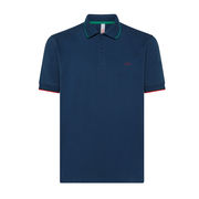 POLO SMALL STRIPE ON COLLAR Uomo Navy Scuro  POLO SMALL STRIPE ON COLLAR Uomo Navy Scuro