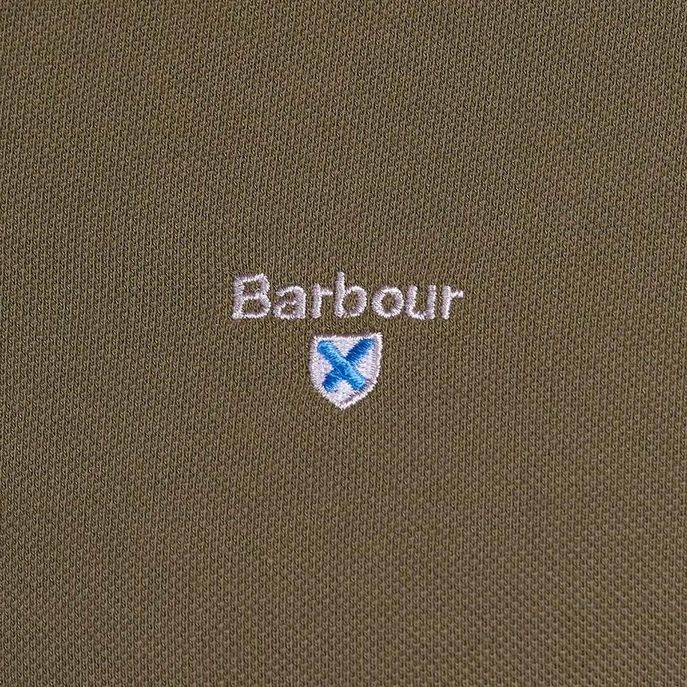 POLO TARTAN PIQUE Uomo Dark Olive Classic 