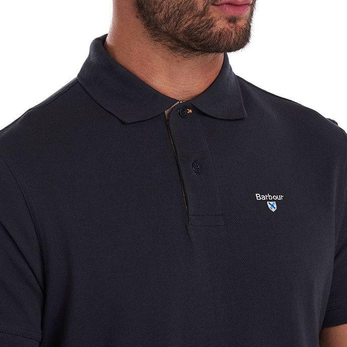 POLO TARTAN PIQUE Uomo Navy Dress