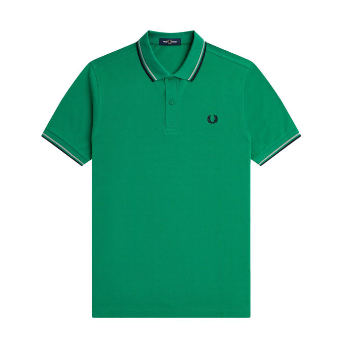 POLO TWIN TIPPED Uomo Green