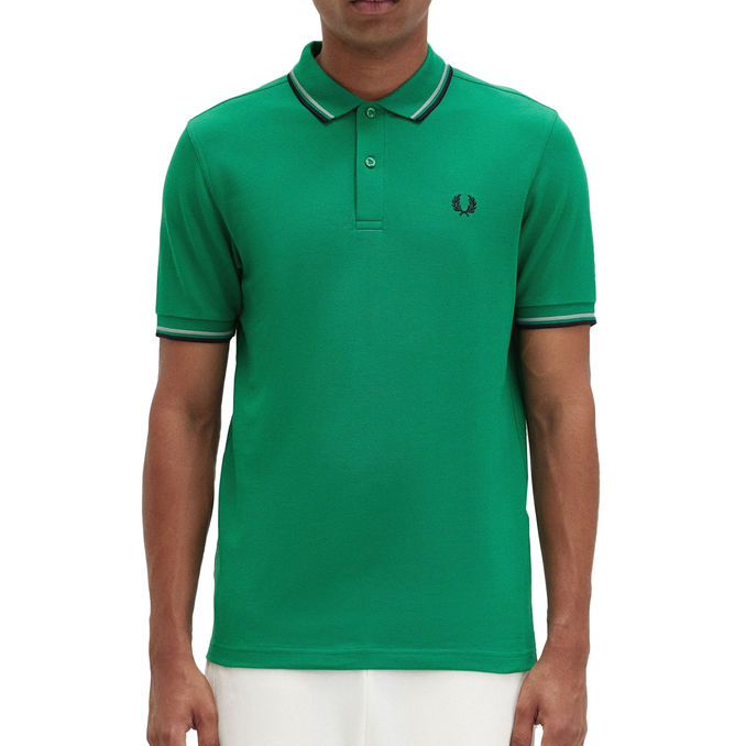 POLO TWIN TIPPED Uomo Green