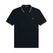 POLO TWIN TIPPED Uomo Navy Dark Caramel POLO TWIN TIPPED Uomo Navy Dark Caramel