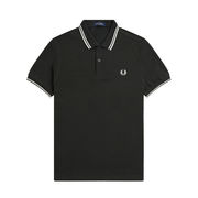 POLO TWIN TIPPED Uomo Verde Notte Bianco POLO TWIN TIPPED Uomo Verde Notte Bianco