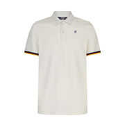 POLO VINCENT SLIM MANICA CORTA CON BORDINO Uomo White POLO VINCENT SLIM MANICA CORTA CON BORDINO Uomo White