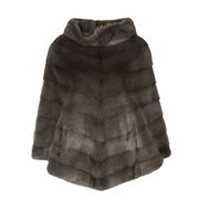 PONCHO IN VISONE  PONCHO IN VISONE