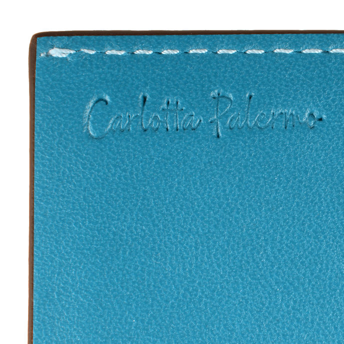 Portachiavi in pelle Pet Pavone