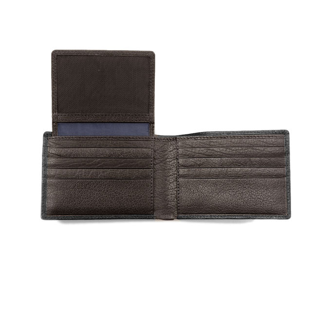 PORTAFOGLIO FLAP 6CC CON PORTA MONETE UNISEX NERO