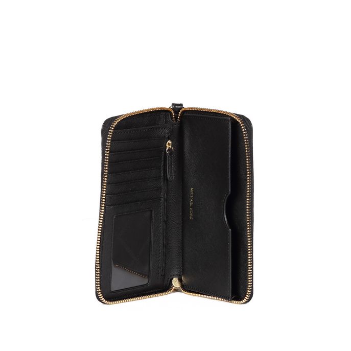PORTAFOGLIO JET SET CON PHONE CASE Donna Black