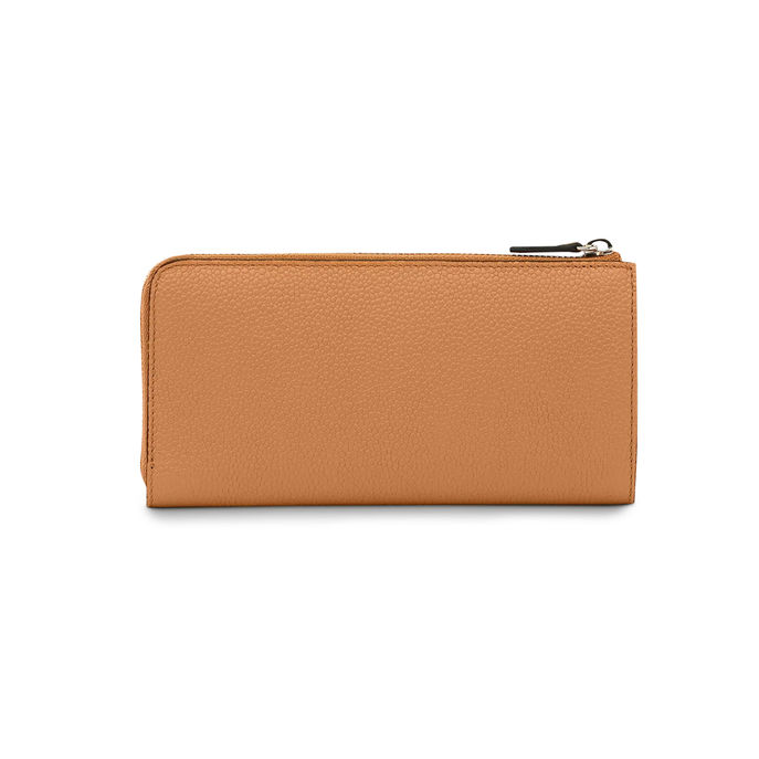 PORTAFOGLIO SLIM ZIP Camel