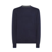 PULL A COSTINE IN LANA Uomo Blu Navy PULL A COSTINE IN LANA Uomo Blu Navy