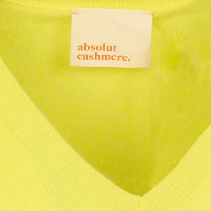 PULL ARIELLE Donna Jaune Fluo