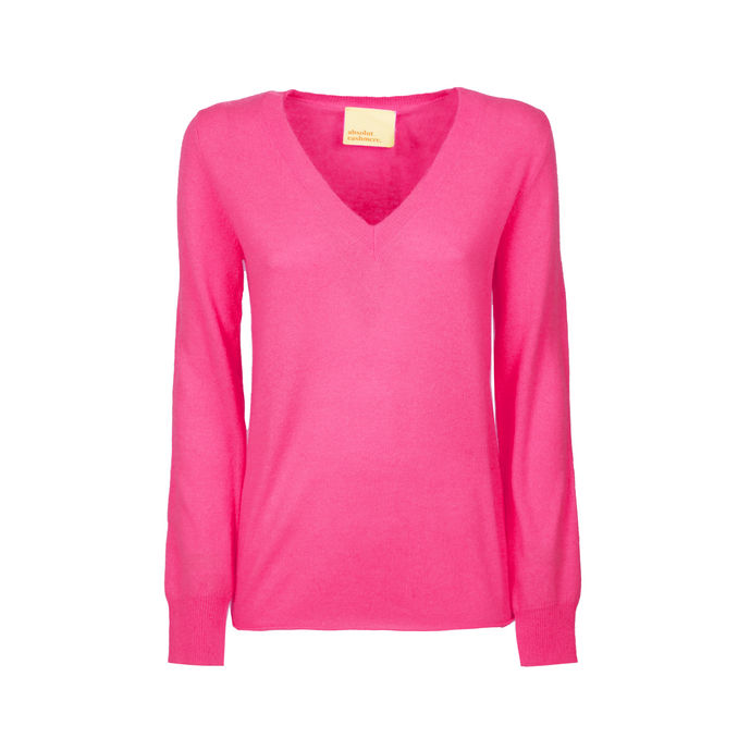 PULL ARIELLE Donna Rose Fluo