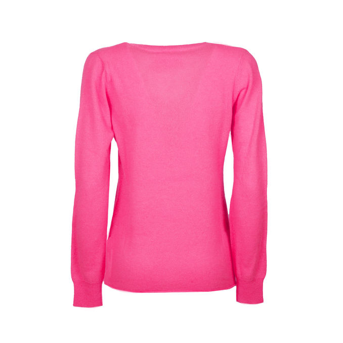 PULL ARIELLE Donna Rose Fluo