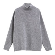 PULL BENITO COLLO ALTO Donna Grigio Medio PULL BENITO COLLO ALTO Donna Grigio Medio