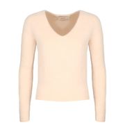 PULL CON SCOLLO A V IN ALPACA Donna Torrone PULL CON SCOLLO A V IN ALPACA Donna Torrone