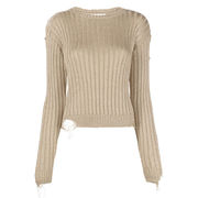 PULL DESTROYED LUREX Donna Gold Lucido PULL DESTROYED LUREX Donna Gold Lucido