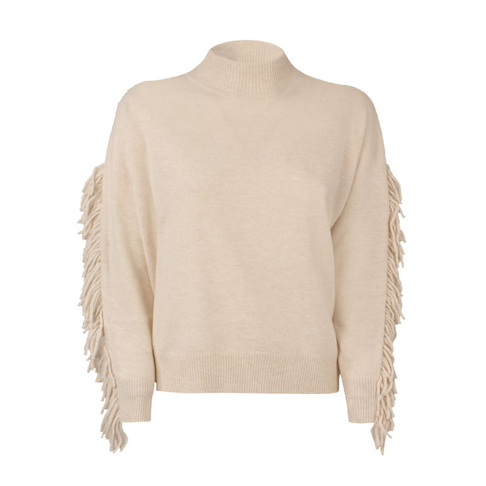 PULL EGIZI Donna Riso Melange