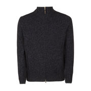 PULL FULL ZIP Uomo Blu Navy Melange PULL FULL ZIP Uomo Blu Navy Melange