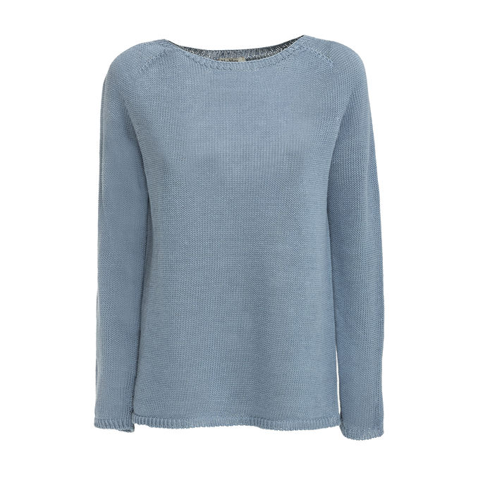 PULL GIOLINO Donna Azzurro Polvere
