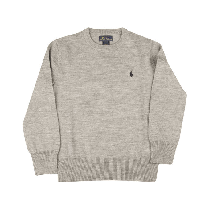 PULL GIROCOLLO Bimbo Grigio Melange