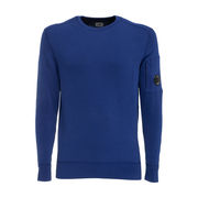 PULL GIROCOLLO CON TASCA Uomo Blue Quarz PULL GIROCOLLO CON TASCA Uomo Blue Quarz
