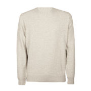 PULL GIROCOLLO IN CASHMERE Uomo Stucco PULL GIROCOLLO IN CASHMERE Uomo Stucco