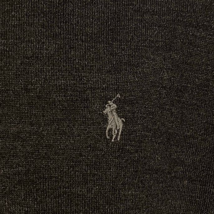 PULL GIROCOLLO IN LANA MERINO Uomo Antracite