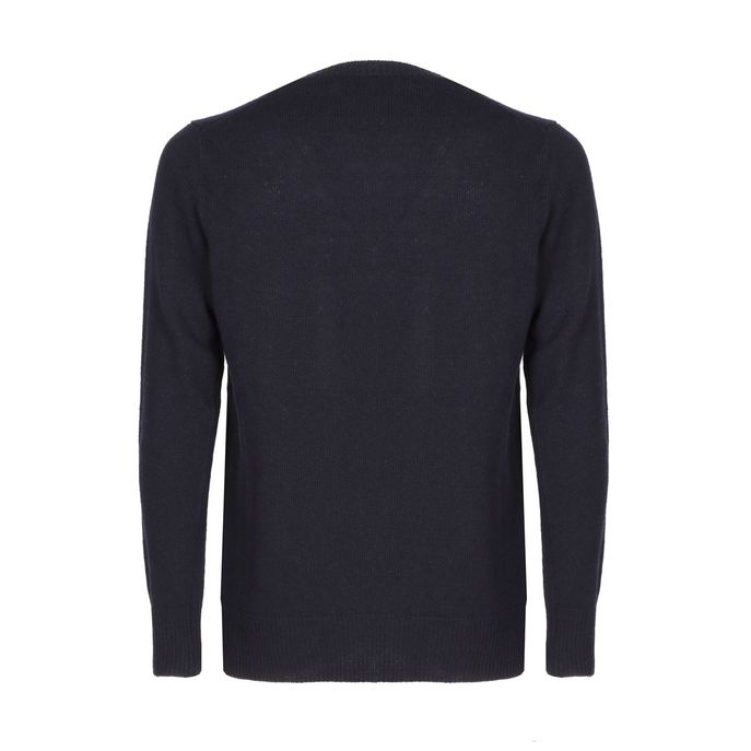PULL GIROCOLLO IN LANA Uomo Blu
