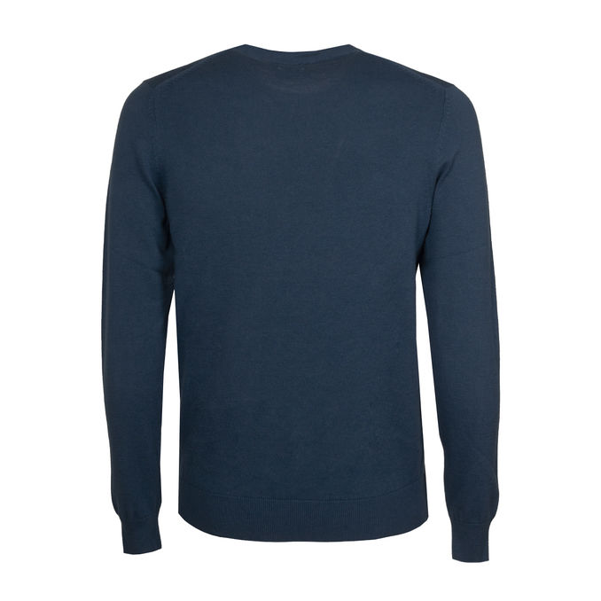 PULL IN COTONE Uomo Blue
