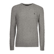 PULL IN LANA E CASHMERE Uomo Fawn Grey Heather PULL IN LANA E CASHMERE Uomo Fawn Grey Heather