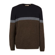 PULL IN LANA Uomo Blu Marrone  PULL IN LANA Uomo Blu Marrone