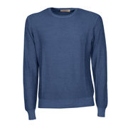 PULL IN LANA Uomo Bluette  PULL IN LANA Uomo Bluette