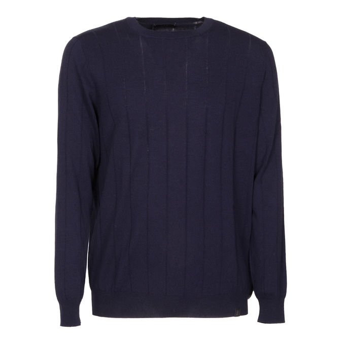PULL IN MAGLIA A COSTE Uomo Blu Royal