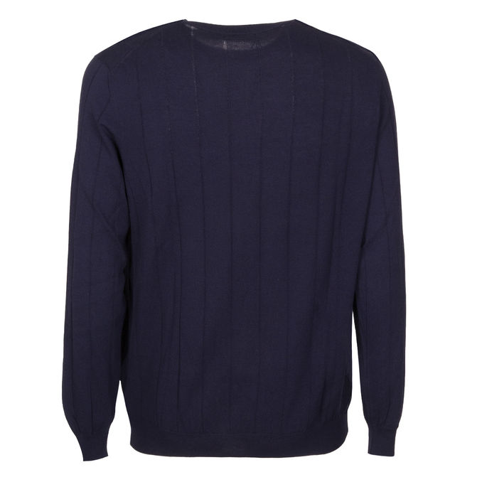 PULL IN MAGLIA A COSTE Uomo Blu Royal