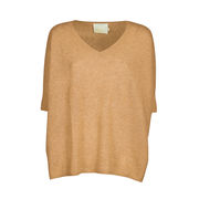 PULL KATE CON SCOLLO A V Donna Cammello  PULL KATE CON SCOLLO A V Donna Cammello
