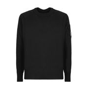 PULL LAMBSWOOL GIROCOLLO CON CUCITURE A CONTRASTO Uomo Nero PULL LAMBSWOOL GIROCOLLO CON CUCITURE A CONTRASTO Uomo Nero