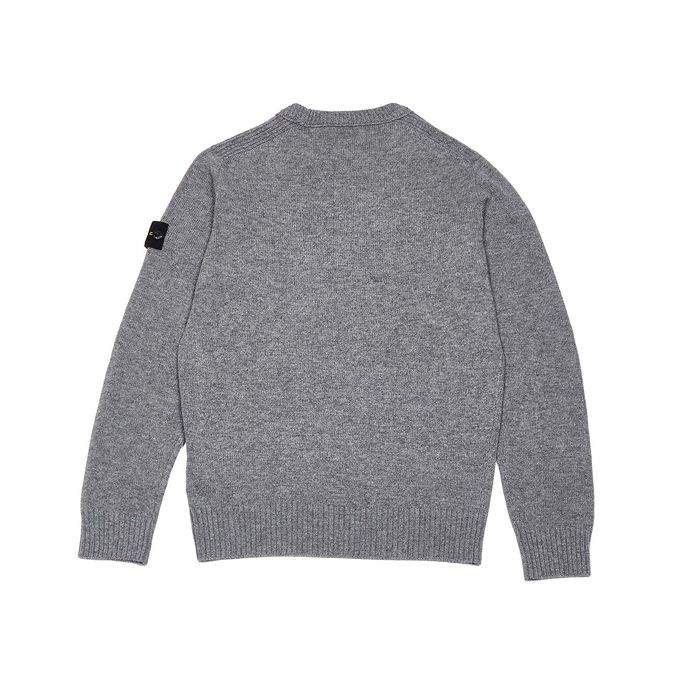 PULL LAMBSWOOL GIROCOLLO Kids Fumo Melange