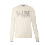 PULL OVER ALL I NEED IS SNOW Donna Bianco PULL OVER ALL I NEED IS SNOW Donna Bianco