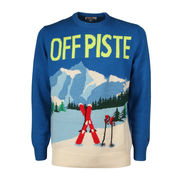 PULL OVER OFF PISTE POSTCARD Uomo Blu PULL OVER OFF PISTE POSTCARD Uomo Blu