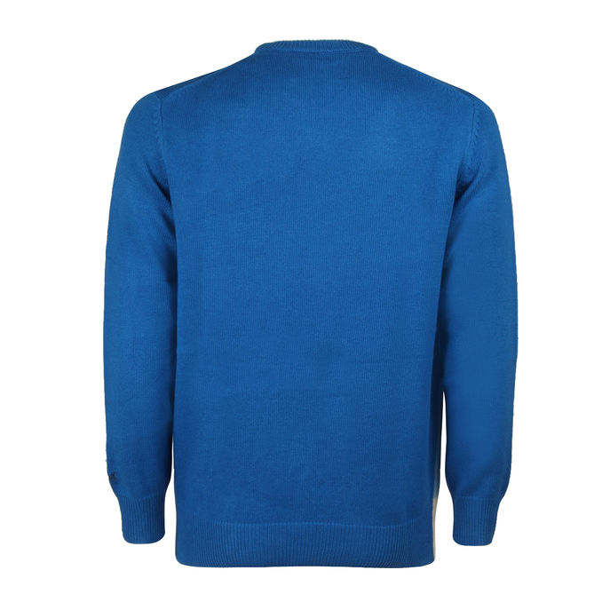 PULL OVER OFF PISTE POSTCARD Uomo Blu