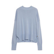 PULL PAVIA MISTO LANA CASHMERE Donna Azzurro PULL PAVIA MISTO LANA CASHMERE Donna Azzurro