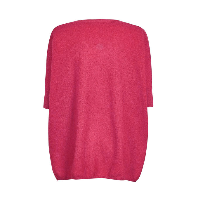 PULL PONCHO ASTRID Donna Rose Fluo