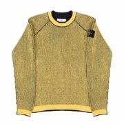 PULL REVERSIBILE IN LANA A COSTE Bambino Blu Giallo PULL REVERSIBILE IN LANA A COSTE Bambino Blu Giallo