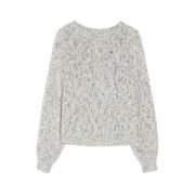 PULL RISOLTO MOULINATO Donna Bianco Avorio PULL RISOLTO MOULINATO Donna Bianco Avorio