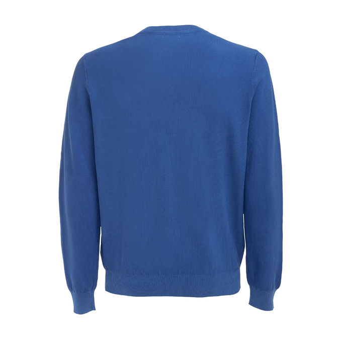 PULL ROUND VINTAGE Uomo Blue